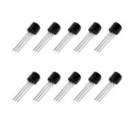 Ruimou 2N5457 N-Channel 5457 JFET Transistor 25V 10MA for DIY Projects Switching Transistor Analog Switch Bass Audio Amplifier Pack of 10