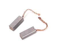 Ruimou 2Pcs Electric Motor Carbon Brushes (21.6 * 8 * 6.8mm) Wire Length 35mm For Fan Heater Blower Motor and Various Automotive Applications