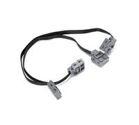 Ruimou 2Pcs Extension Cables 250mm Compatible with Lego 8870 Light Switch 8869 Technical Power Functions Extension Wire for Bricks Building Blocks Toy