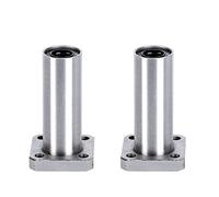 Ruimou 2Pcs LMK10UU Lengthen Model Square Linear Bearing Slide Unit Bushing(10MM Inner Dia.) for CNC Machine,3D Printer Parts