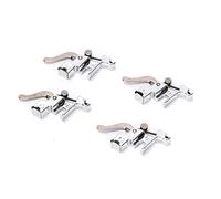 Ruimou 4Pcs Sewing Machine Snap-On Presser Foot Holder Compatible with Singer, Brother, Janome, Low Shank Sewing Machine