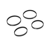 Ruimou 4pcs Vacuum Cleaner Drive Belt 1611130&1611129 Compatible with Bissell ProHeat 2X Revolution Pet Pro Plus 1986 1964 19862 19863