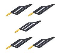 Ruimou 5 Piece T Shank Jig Saw Blades Compatible with BoschT142HB Compatible with Dewalt (11 TPI)