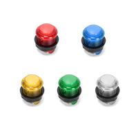 Ruimou 5Pcs Arcade LED Button M26mm for Arcade Wooden Control Panels/Metal Panels/Various Types of Anime Gaming Machines