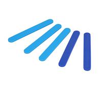 Ruimou 5Pcs Flat Silicone Stirring Stick 14.5cm/5.7inch Reusable for Epoxy, Mask, Fluid, Pigment, Mixing Liquid DIY Crafts