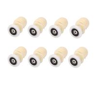 Ruimou 8Pcs Shower Door Rollers 23mm for Bathroom Bearing Pulleys/Runners/Eccentric Wheels Replacement (8, 23mm)