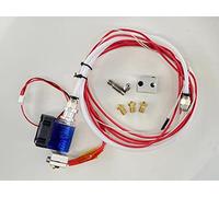 Ruimou All Metal V6 Hot End Complete kit 1.75mm 12V/40W, 0.4mm Brass Nozzle, Suitable for 3D Printer