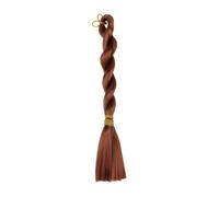 RUINBNC 2 Natural-Looking 60cm Doll Synthetic Fibers, Easy to for Hairstyles & Creative Projects Doll Hair Strands