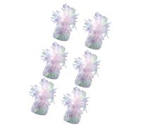 RUINBNC 6Pcs Aluminum Foil Balloon Weights for Gaduation, Dazzling colors