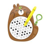 RUINBNC Creative Drawing Board Toy with Animal Fruit Design for Kids Portable Keychain Sketch Safe Educational Play Animal Fruit