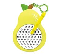 RUINBNC Creative Drawing Board Toy with Animal Fruit Design for Kids Portable Keychain Sketch Safe Educational Play Animal Fruit