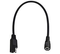 RUINBNC Flexible SAE Plug to DC5.5x2.1 Female Adapter Cable DC5521 Power Supply Cord for Solar Panel Solar Battery Panel Cable for Outdoor Activities