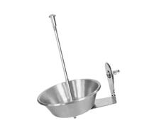 RUINBNC Interaction Feeders Toy Stainless Steel Fruit Fork Feeding Station for Mental Stimulation and Diet Vegetable Feeders Toy