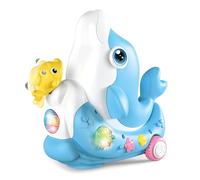 RUINBNC Musical Illuminated Sphere Toy for Little Entities Floats in Air Including 6 Nursery Rhymes and Vibrant LED Effects Musical Illuminated Sphere Toy