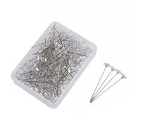 RUINBNC Positioning Pin Bouquet Pins Corsages Flower Pins Clear Sewing Crystal for Head Flower Art Wedding Bouquet 100PCS / SE Positioning