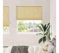 RuiNingRN Bamboo Roller Blind, 140 x 220 cm, Natural Light Filter, UV-Resistant Privacy Screen, Window Blind for Living Room, Bedroom, Children's Room, Kitchen, Bathroom, Balcony, Indoor Mounting