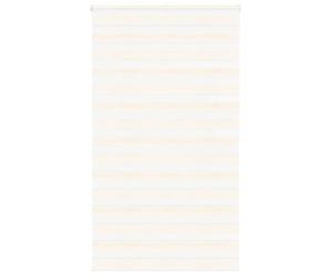 RuiNingRN Double Roller Blind Marble Beige 125 x 200 cm Fabric Width 120.9 cm Polyester Opaque Sun Protection with Clamp Support No Drilling for Bedroom Living Room Children's Room Kitchen Bathroom