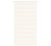 RuiNingRN Double Roller Blind Marble Beige 80 x 100 cm Fabric Width 75.9 cm Polyester Privacy Screen Sun Protection Blackout Window Door Bedroom Living Room Children's Room Kitchen Bathroom Office