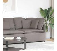RuiNingRN Modular Corner Sofa with Cushion, Taupe, 100 cm, Flexible Living Area, Couch with Upholstered Corner, Seat, Backrest, Armrest, Extension, Accessories for Living Room