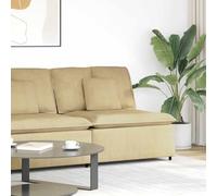 RuiNingRN Modular Sofa Middle Module with Cushion Grey Green 100 cm for Flexible Living Landscape, Corner Sofa, Couch, Seat Elements, Upholstered Corner, Extension, Accessories, Living Room, Lounge
