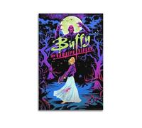 RUINOSAU Buffy The Vampire Slayer Horror Movie Poster Canvas Wall Art Decor for Bedroom Living Room Modern Home Wall Decorations Gift 12x18inch(30x45cm) Unframe-style