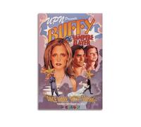 RUINOSAU Canvas Wall Art Decor Buffy The Vampire Slayer Horror Movie Poster for Bedroom Living Room Modern Home Wall Decorations Gift 12x18inch(30x45cm) Unframe-style