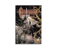 RUINOSAU Castlevania - Symphony of The Night Game Movie Poster Canvas Wall Art Decor for Bedroom Living Room Modern Home Wall Decorations Gift 24x36inch(60x90cm) Unframe-style