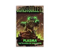 RUINOSAU Fallout Plasma Game Poster Canvas Wall Art Decor for Bedroom Living Room Modern Home Wall Decorations Gift 12x18inch(30x45cm) Unframe-style