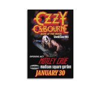 RUINOSAU Ozzy Osbourne Poster Canvas Wall Art Decor for Bedroom Living Room Modern Home Wall Decorations Gift 12x18inch(30x45cm) Unframe-style