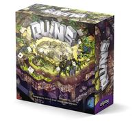 Allplay Ruins Card Game - Transparent Card-Crafting Shedding Game for 2-5 Players, Designed by John D. Clair, Ages 10+
