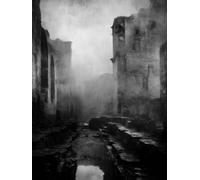 Ruins and Reflections: A Minimalist Journal in Monochrome Silence
