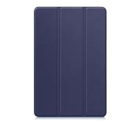RUIPOCX Case Compatible With Blackview Mega 2 12 Inch Tablet Protective Cover Portable Triple Fold Stand All Inclusive Shell(Dark Blue)