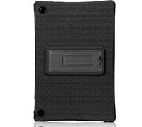 RUIPOCX Soft Case Compatible with ASUS Chromebook Detachable CM3 10.5 inch CM300DV CM300 Folding Stand Holder Silicon Tablet Cover(BLACK)