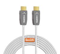 RUIPRO 8K Certified HDMI Fibre Optic Cable 15M Ultra High Speed HDMI 2.1b 48Gbps 8K@60Hz 4K@120Hz Compatible with LG/Samsung/Sony TV, Laptop, Projector, PS5, Xbox Series X, AVR, Blu-ray Player