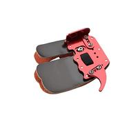 Ruiqas Archery Finger Tab for Right Hands, Aluminum Plate Cow Leather Adjustable Finger Protector Shooting Guard for Recurve Bow Archery Competition