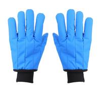 Ruiqas Cryogenic Protective Gloves,Waterproof Liquid Nitrogen Solid Cryo Protective Gloves,- 200°C to- 360°C Low Temperature Gloves,32cm