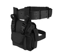 Ruiqas Leg Bag Drop Leg Bag for Men and Women Tactical Drop Leg Bag Motorcycle Large Capacity Men Waist Leg Bag for Fly Fishing Outdoor, Hiking, Trekking, black, 8.3 x 11.9 x 5 cm