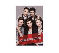 RUIQIU 1D Poster One Direction A Pop Boy Band Wall Art Poster Print Canvas Paint Artworks Modern Decor Posters Framed/Unframed 20x30inch(50x75cm)