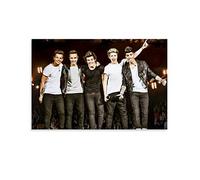 RUIQIU 1D Poster One Direction Cool Boys Art Print Canvas Painting Poster Wall Posters Bedroom Home Decor Gift Room Aesthetic 16x24inch(40x60cm)