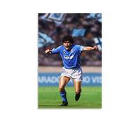 RUIQIU Diego Maradona Football Soccer Stars Poster Print Poster Wall Art Canvas Painting Gifts Bedroom Living Room Decor Modern Home 12x18inch(30x45cm)