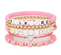 RUIQUAN Inspired Bracelets Friendship Bracelets Gifts For Girls Boys Women Music Lover Fans(Folklore)