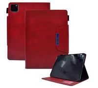 RuiRdot iPad Pro 11 Cover 2022 Case, Case Smart Shell Stand Cover Slim PU Leather Stand Protector for iPad Pro 11 2022/2021/2020/2018 & iPad Air 4th/Air 5th 10.9 inch (Red)