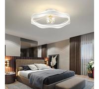 RuiRfh Ceiling lamp creative starry glass lampshade LED bedroom Lights 44W modern with remote control minimalist living room romantic ceiling Light kitchen study chandelier dimmable ceiling Lighting (