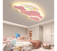 RuiRfh Ceiling Lamp LED Rainbow Cloud Cartoon Creative Design Bedroom Remote Control Dimmable Ceiling Light Modern Boy Girl Children's Room Lighting Baby Room Bedroom Living Room Hotel Chandelier (Co