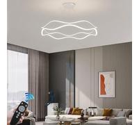 RuiRfh Modern chandelier large living room lighting dimmable Led creative Pendant Lights height adjustable Hanging Lamp bedroom lamp decoration with remote control hotel office cafe bar restaurant bil