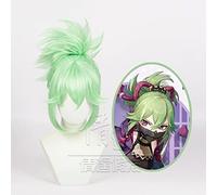 RUIRUICOS Kuki Shinobu Cosplay Wig Game Genshin Impact Kuki Shinobu Cosplay Kuki Shinobu Wig Wig Cap Props