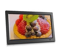 RUIRUME 22-inch Large Digital Photo Frame, 1920 * 1080 IPS Full HD Screen, Support 32GB SD Card U Disk, Can Be Wall-mounted, Motion Sensor (Color : Black)