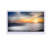 RUIRUME Digital Photo Frame 21.5 Inch Digital Photo Frame With 1280x800 IPS Screen, Auto Rotation, Slide Show, Easy Setup (Color : White)