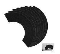Ruisenda 8 Pack Activated Carbon Filters Compatible with Litter-Robot 4, Pre-Cut Cat Litter Box Filter Replacement Filters to Absorb Odors & Controls Moisture