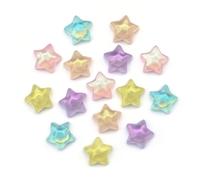 Ruispeed Keyduacu 15Pcs Strong Star Refrigerator Magnet Fridge Sticker,Colorful 3D Craft Decoration Magnet,Strong Fridge Magnets For Kitchen,Office Whiteboard, Cabinet And Dishwasher (Ripple Stars)